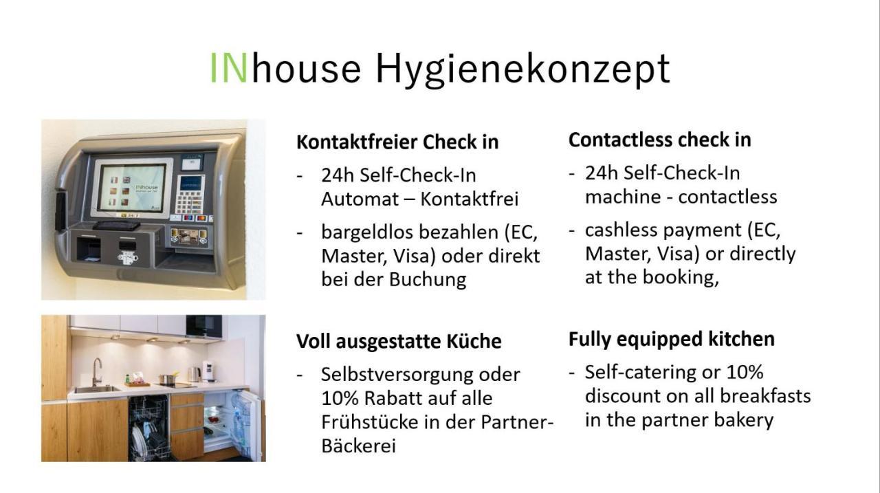 Aparthotel INhouse - Wohnen auf Zeit Ingolstadt Exterior foto